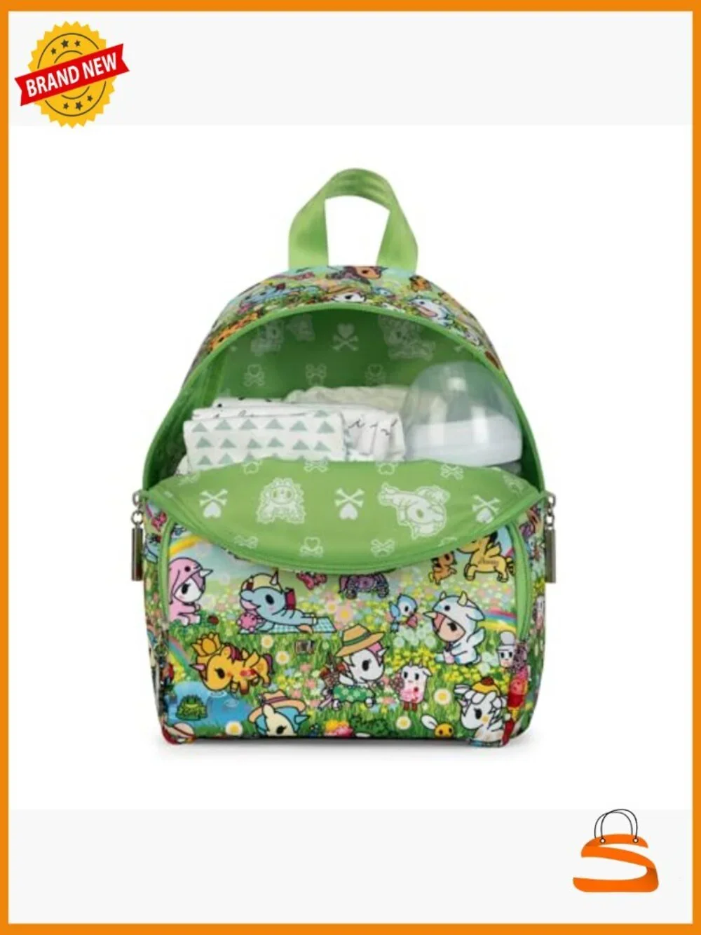 Mini Backpack Purse with Zipper Pockets, Lightweight Travel Bag